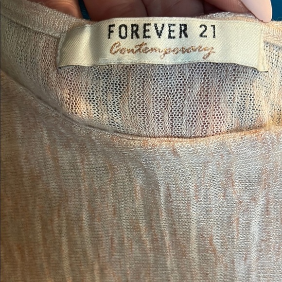 Forever 21 Light Pink/peach Blouse - Picture 2 of 4